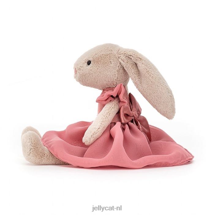 Jellycat tartan lottie konijntje rood NJJ68168 speelgoed-