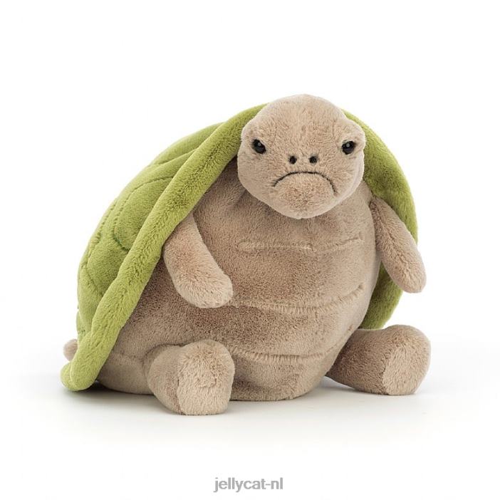Jellycat timmy schildpad beige NJJ6816 speelgoed-