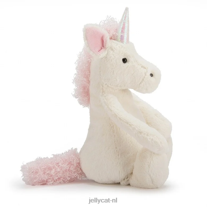 Jellycat verlegen eenhoorn wit NJJ68145 speelgoed-