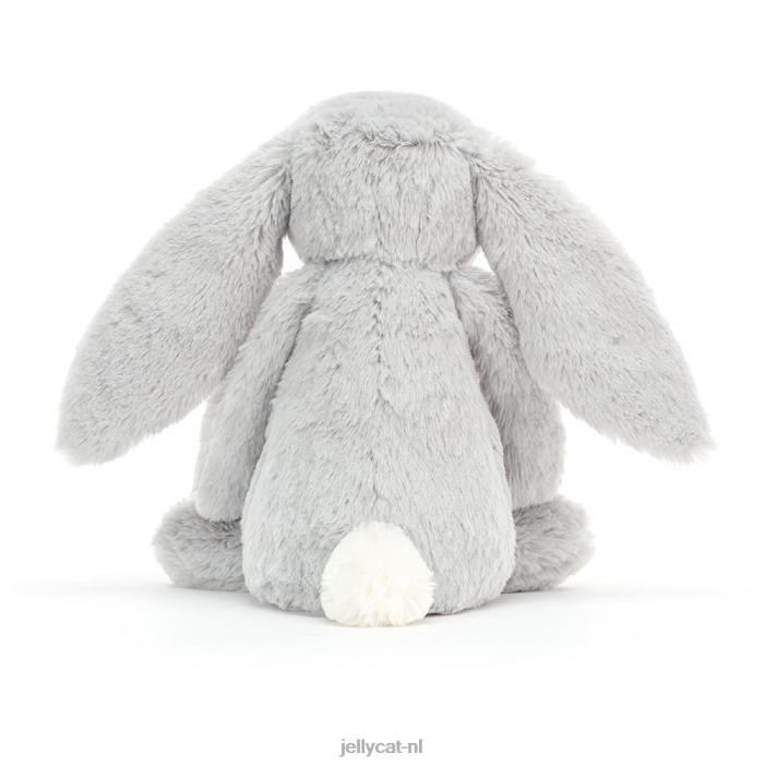 Jellycat verlegen glinsterend konijntje grijs NJJ68461 speelgoed-