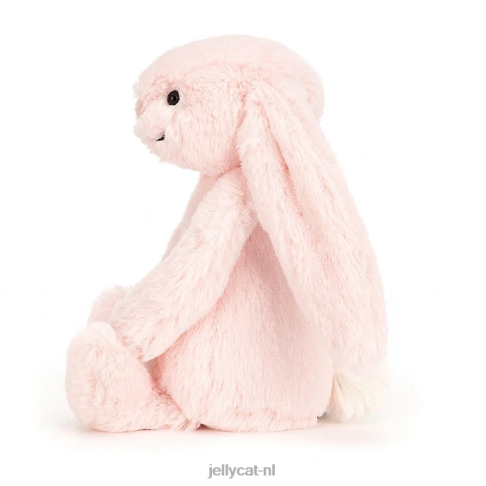 Jellycat verlegen konijn rammelaar roze NJJ68709 speelgoed-