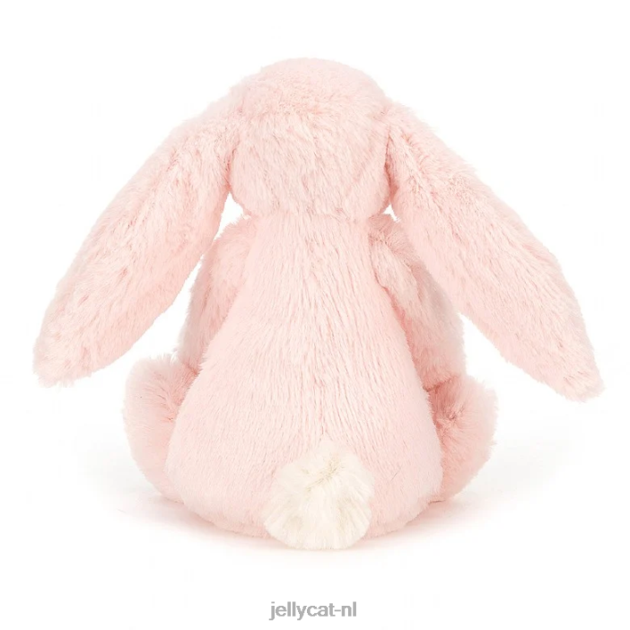 Jellycat verlegen konijn rammelaar roze NJJ68709 speelgoed-