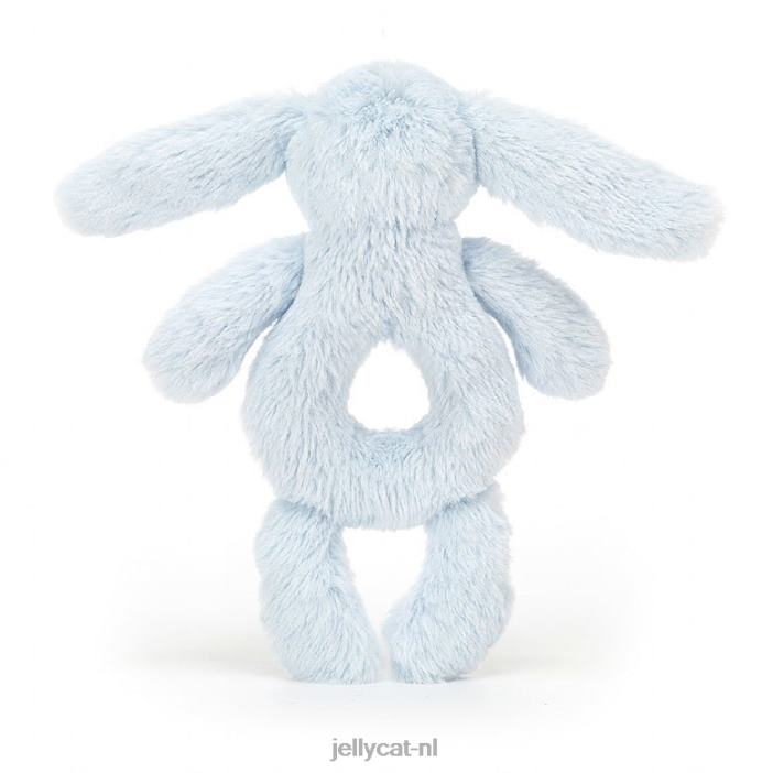 Jellycat verlegen konijnenring rammelaar beige NJJ68195 speelgoed-