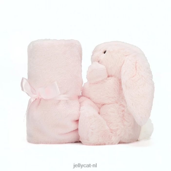 Jellycat verlegen konijntje fopspeen roze NJJ68696 speelgoed-