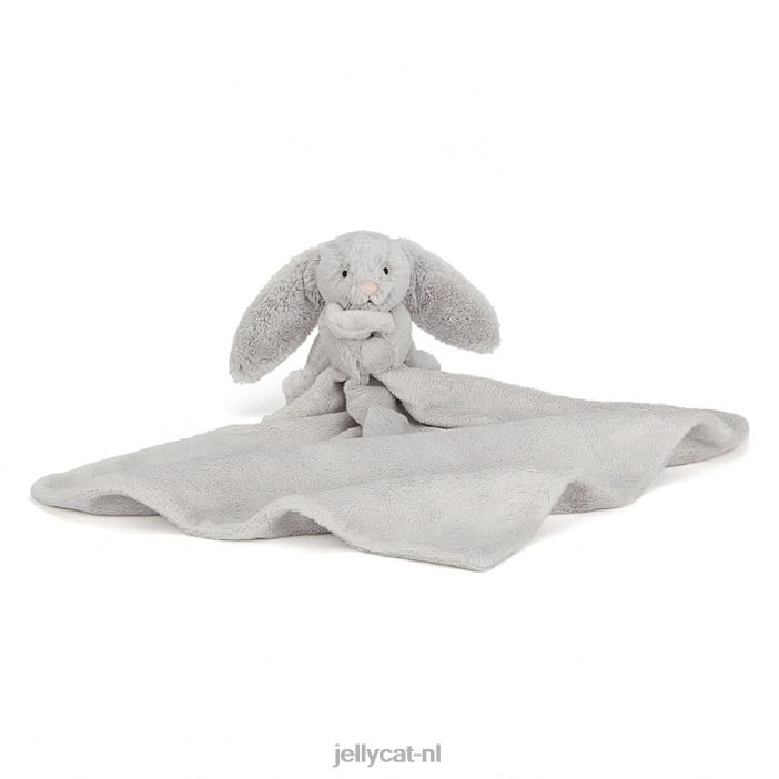 Jellycat verlegen konijntje fopspeen zilver NJJ68580 speelgoed-