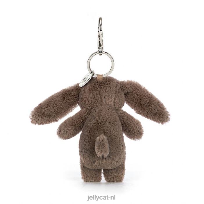 Jellycat verlegen konijntje truffel tasbedel bruin NJJ68560 accessoire