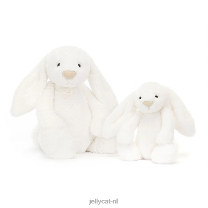 Jellycat verlegen luxe konijntje luna wit NJJ68196 speelgoed-