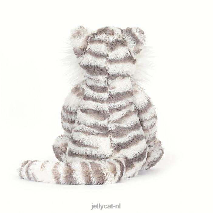 Jellycat verlegen sneeuwtijger grijs en wit NJJ68609 speelgoed-