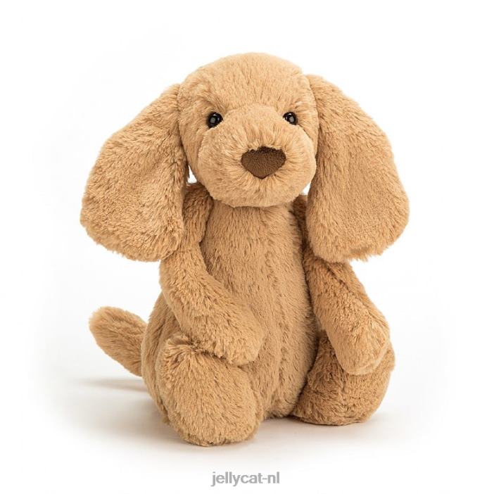 Jellycat verlegen toffee puppy beige NJJ68417 speelgoed-
