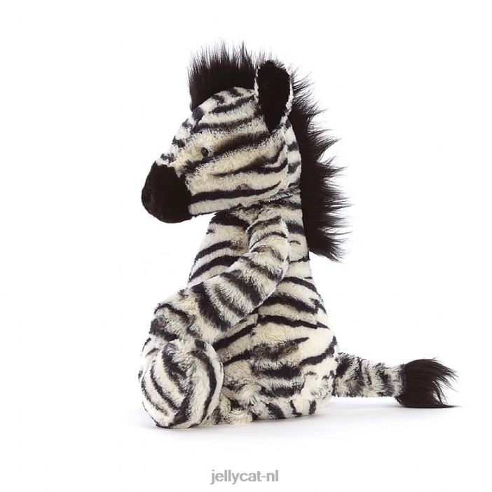 Jellycat verlegen zebra zwart en wit NJJ68611 speelgoed-