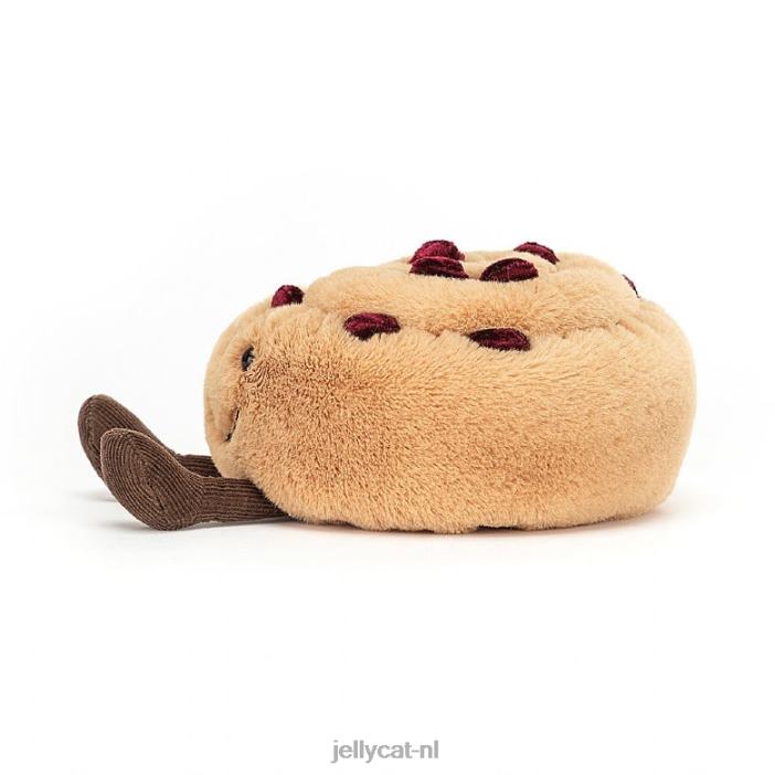 Jellycat vermakelijke pain au rozijn beige NJJ6890 speelgoed-