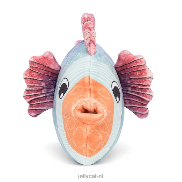 Jellycat visachtige sinaasappel NJJ68445 speelgoed-