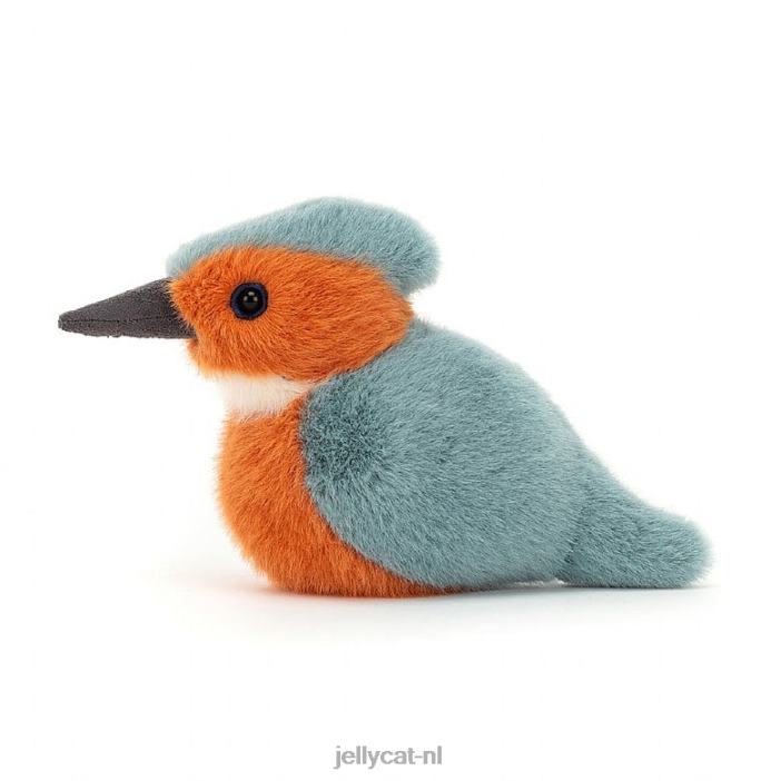 Jellycat vogeltje ijsvogel meerkleurig NJJ68485 speelgoed-