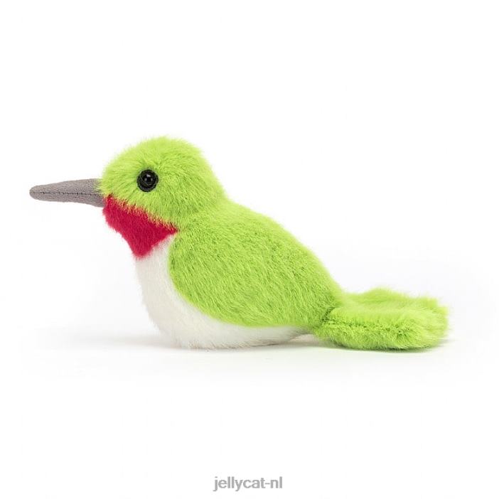 Jellycat vogeltje kolibrie groen NJJ6877 speelgoed-