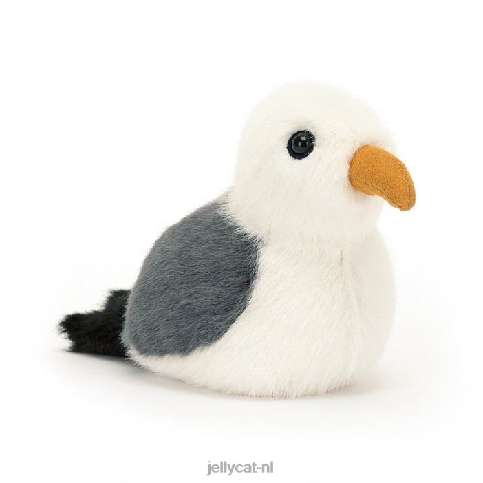 Jellycat vogeltje meeuw crème NJJ68615 speelgoed-