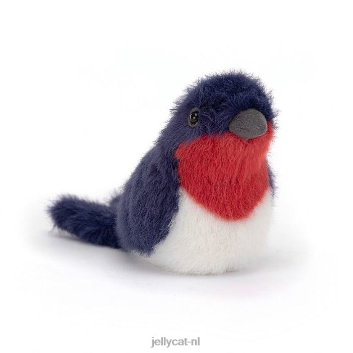 Jellycat vogeltje zwaluw blauw NJJ68105 speelgoed-