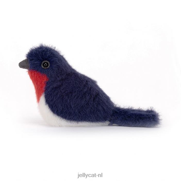 Jellycat vogeltje zwaluw blauw NJJ68105 speelgoed-