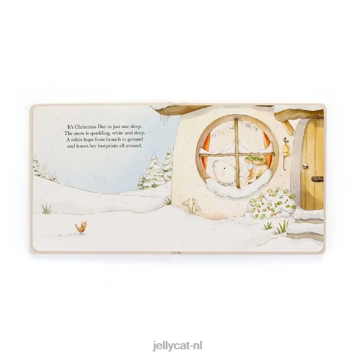 Jellycat vrolijk muisboek meerkleurig NJJ68182 boek