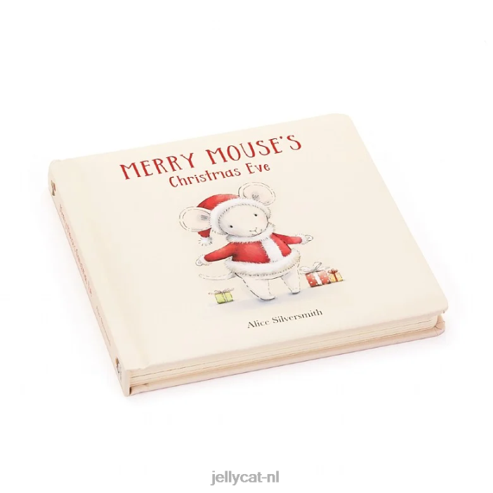 Jellycat vrolijk muisboek meerkleurig NJJ68182 boek