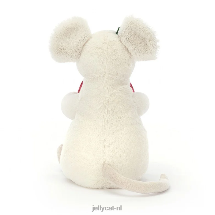 Jellycat vrolijke muis skiën groen NJJ68233 speelgoed-