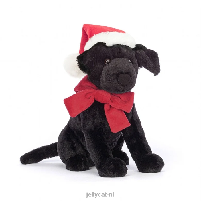 Jellycat winterwarmer pippa labrador zwart NJJ68151 speelgoed-