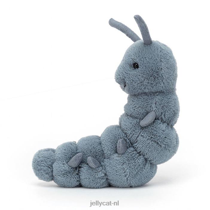 Jellycat wriggidig insect blauw NJJ68229 speelgoed-
