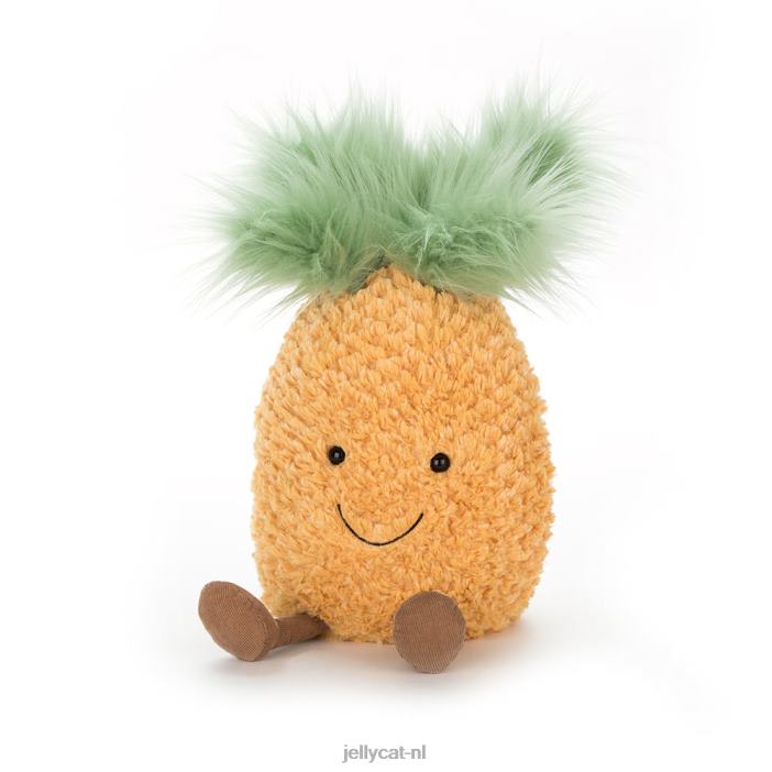 Jellycat amusant ananasgeel NJJ68600 speelgoed-