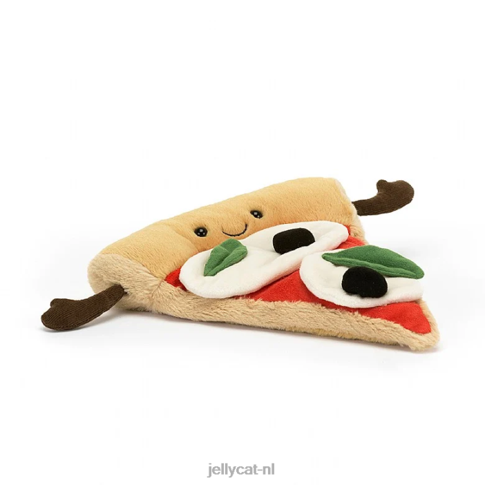 Jellycat amusant stuk pizza veelkleurig NJJ68198 speelgoed-