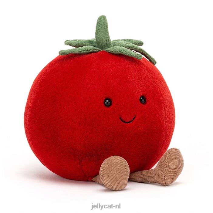 Jellycat amusant tomatenrood NJJ68601 speelgoed-