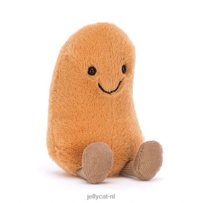 Jellycat amusante bonenbruin NJJ68556 speelgoed-