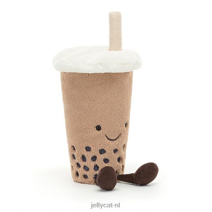 Jellycat amusante bubble tea beige NJJ68674 speelgoed-