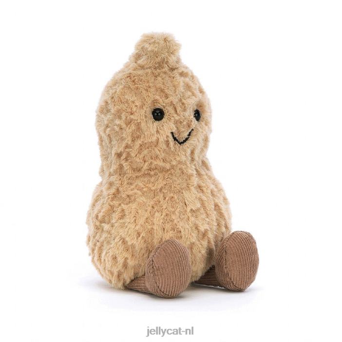 Jellycat amusante pinda bruin NJJ68680 speelgoed-