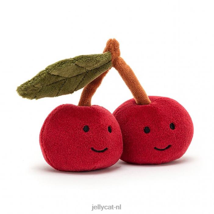 Jellycat fantastisch fruit kersenroze NJJ68524 speelgoed-
