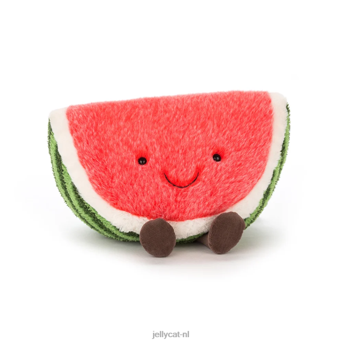 Jellycat leuke watermeloen roze NJJ68602 speelgoed-