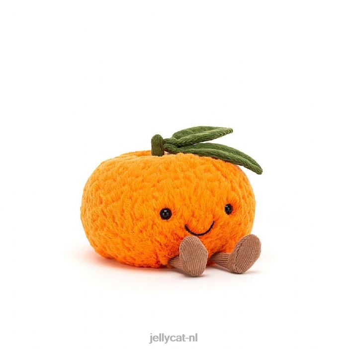Jellycat vermakelijke clementine-sinaasappel NJJ68676 speelgoed-