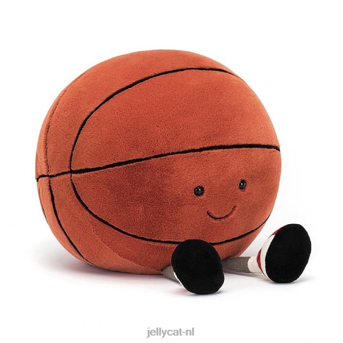 Jellycat leuke sportbasketbal oranje NJJ68165 speelgoed-