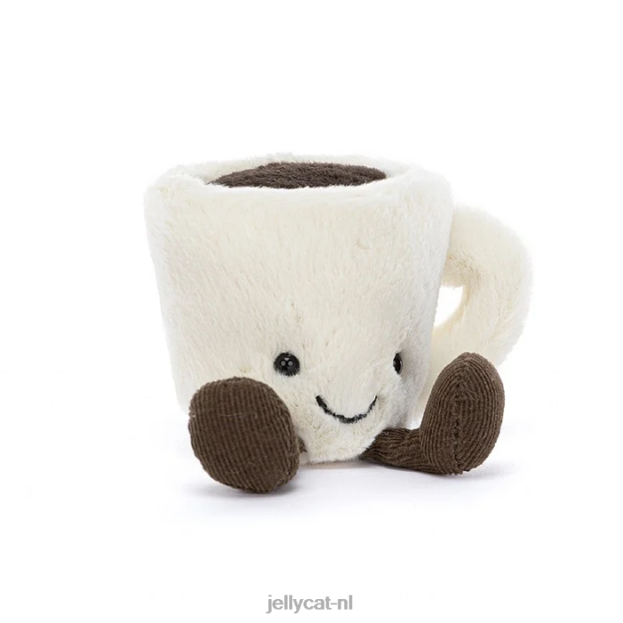 Jellycat amusante espressokopje crème NJJ68529 speelgoed-