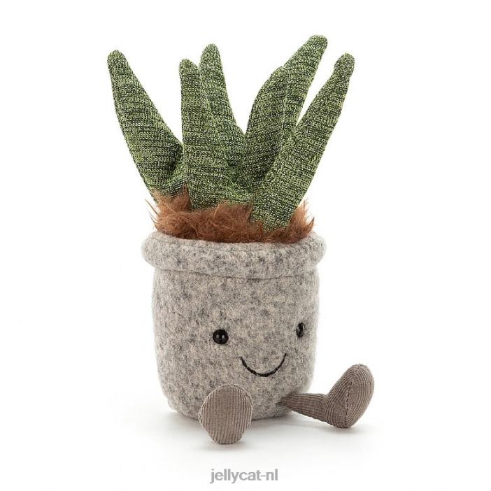 Jellycat domme, sappige aloë veelkleurig NJJ6846 speelgoed-