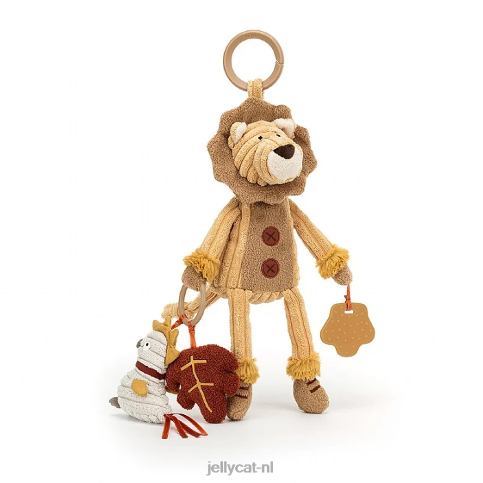 Jellycat cordy roy leeuw activiteitenspeeltje geel NJJ68748 speelgoed-