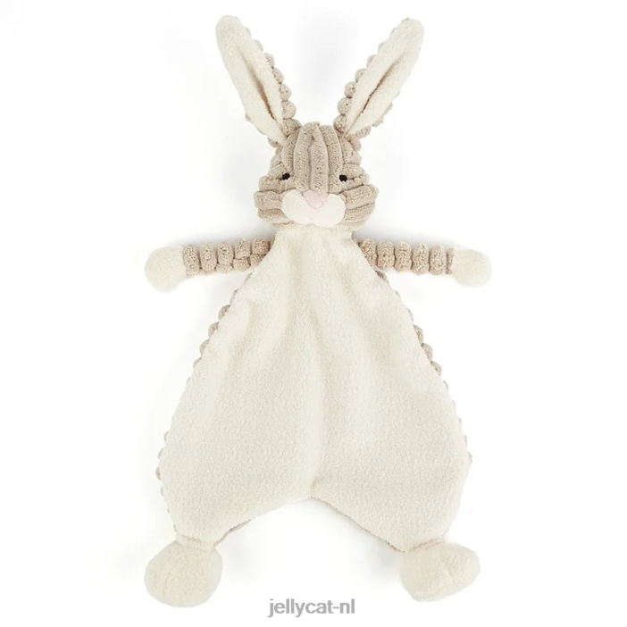 Jellycat cordy roy baby haas fopspeen beige NJJ68655 speelgoed-