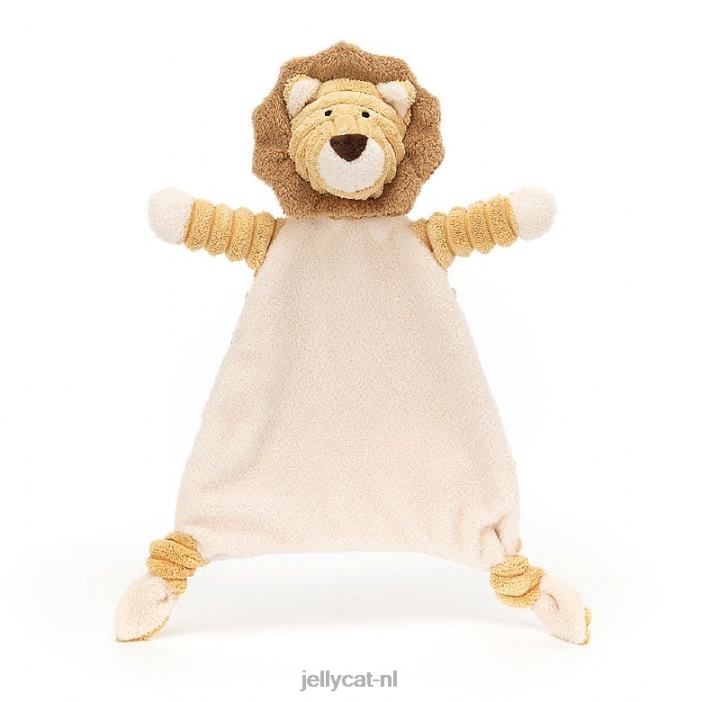 Jellycat cordy roy baby leeuw fopspeen geel NJJ68149 speelgoed-