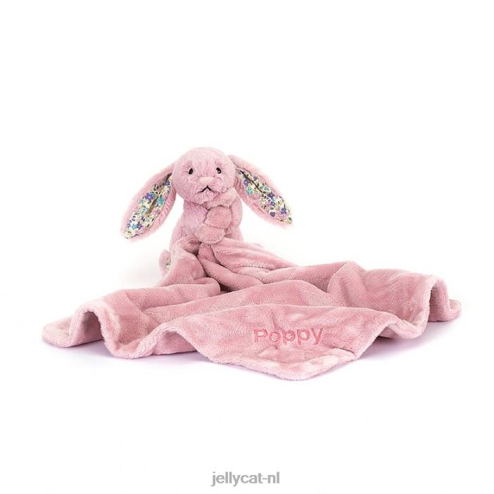 Jellycat gepersonaliseerde bloesemtulp konijntje roze NJJ68328 speelgoed-