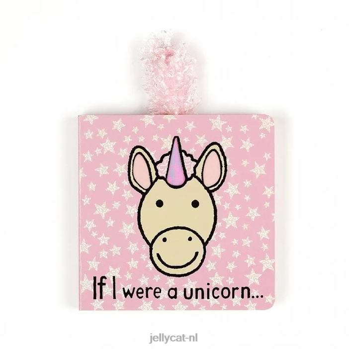 Jellycat als ik een eenhoorn was, meerkleurig boek NJJ68759 boek