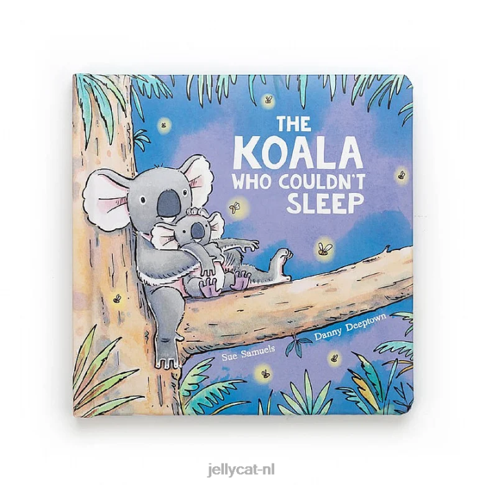 Jellycat de koala die niet kon slapen, meerkleurig boek NJJ68784 boek