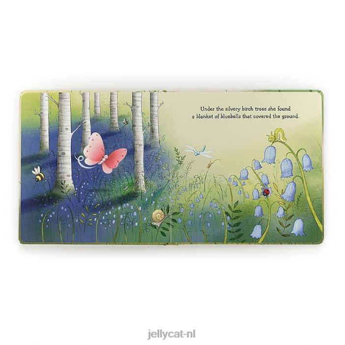 Jellycat in de wilde tuin boek en Beatrice vlinder roze NJJ68783 boek