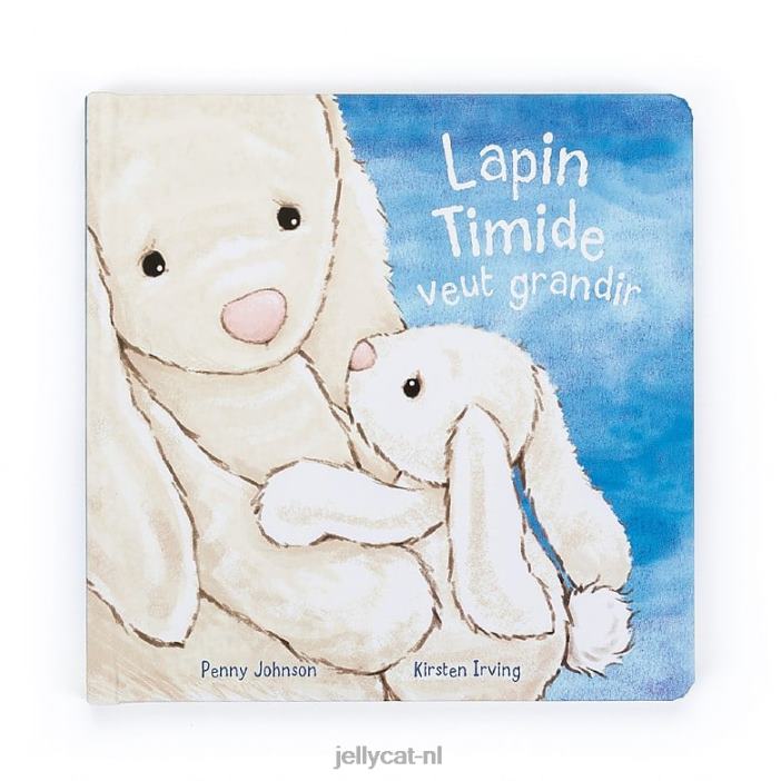 Jellycat lapin timide veut grandir livre (als ik groot ben) veelkleurig NJJ68720 boek