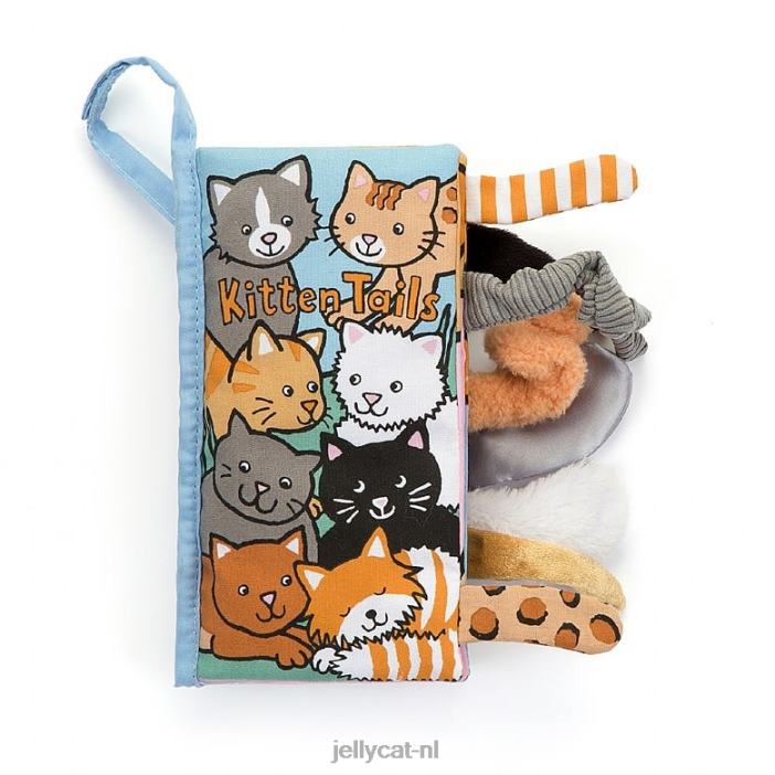 Jellycat Kittenstaarten activiteitenboekje meerkleurig NJJ68739 boek
