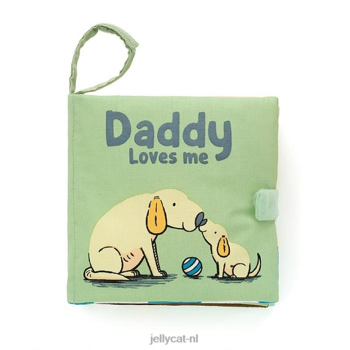 Jellycat papa houdt van mij boek veelkleurig NJJ68710 boek