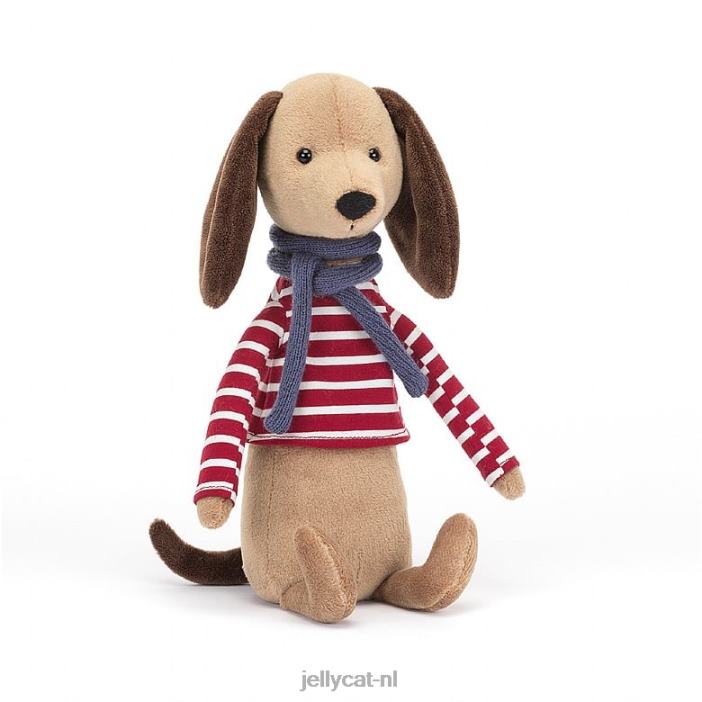 Jellycat beatnik buddy worsthond bruin NJJ68181 speelgoed-