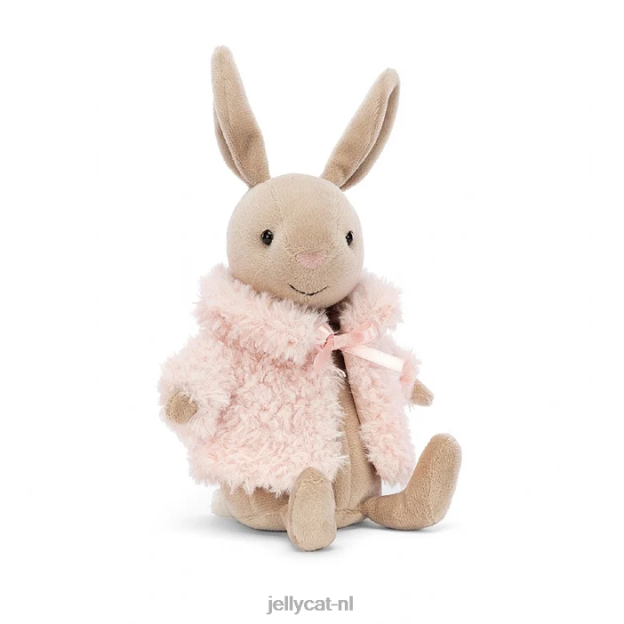 Jellycat comfortabele jas konijntje beige NJJ68279 speelgoed-